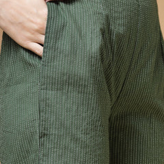 Indibelle-Green-Kantha-Co-Ord-Set