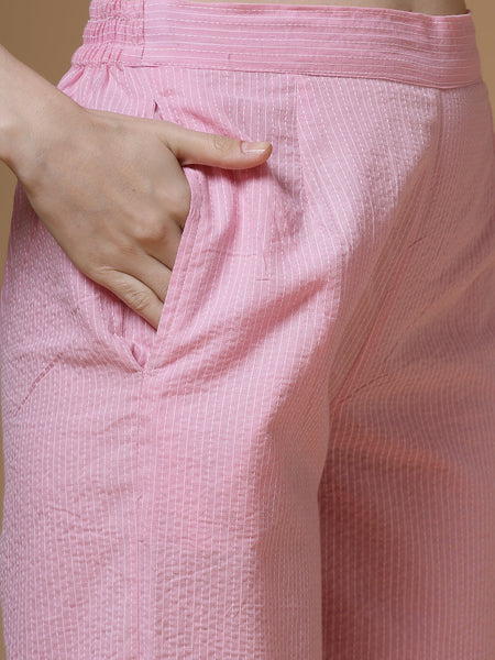 Indibelle-Pink-Kantha-Co-Ord-Set