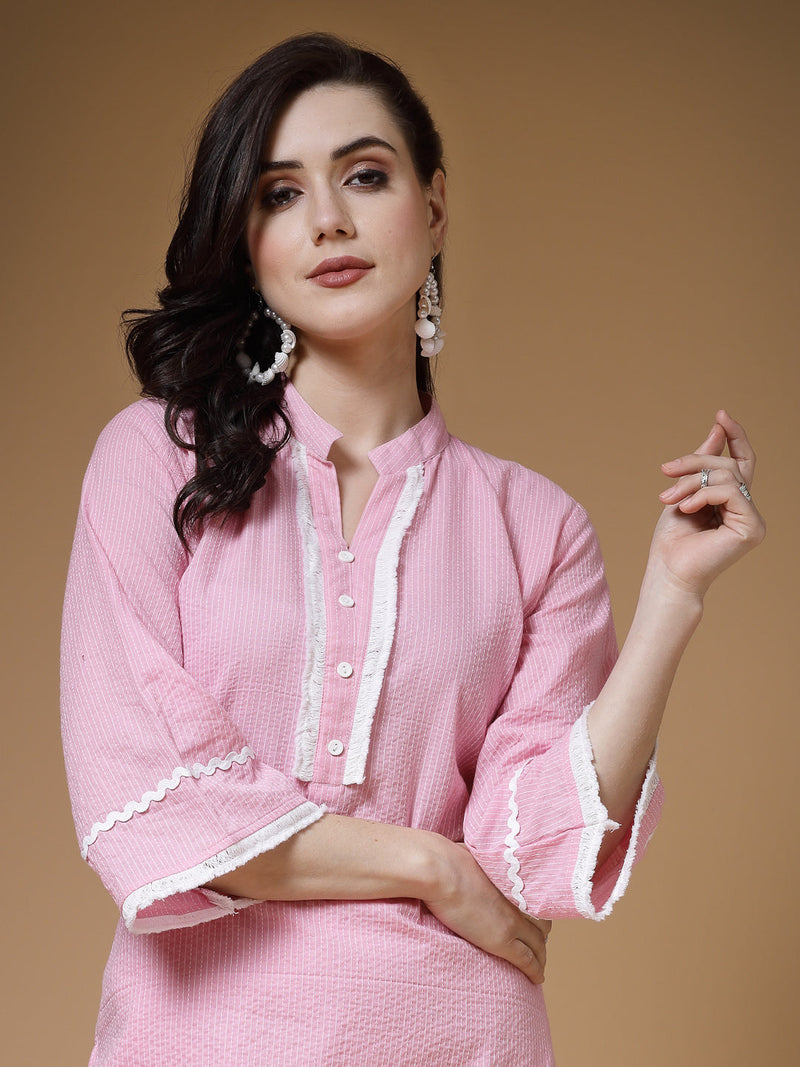 Indibelle-Pink-Kantha-Co-Ord-Set
