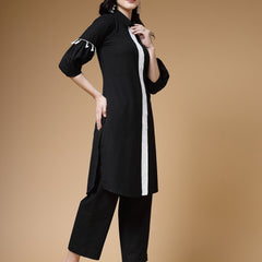 Indibelle-Black-Solid-Co-ord-Set