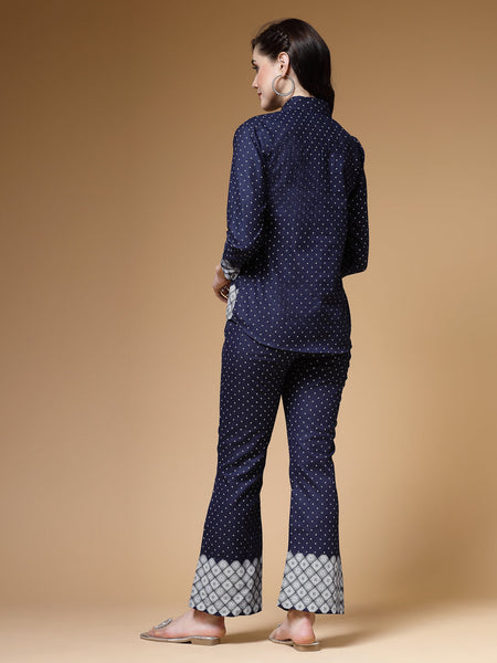 Indibelle Blue Denim Co-ord Set