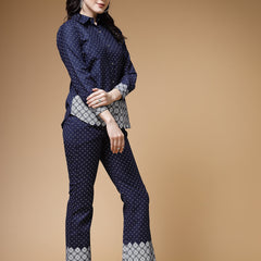 Indibelle Blue Denim Co-ord Set