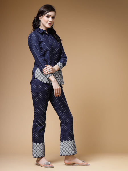 Indibelle Blue Denim Co-ord Set