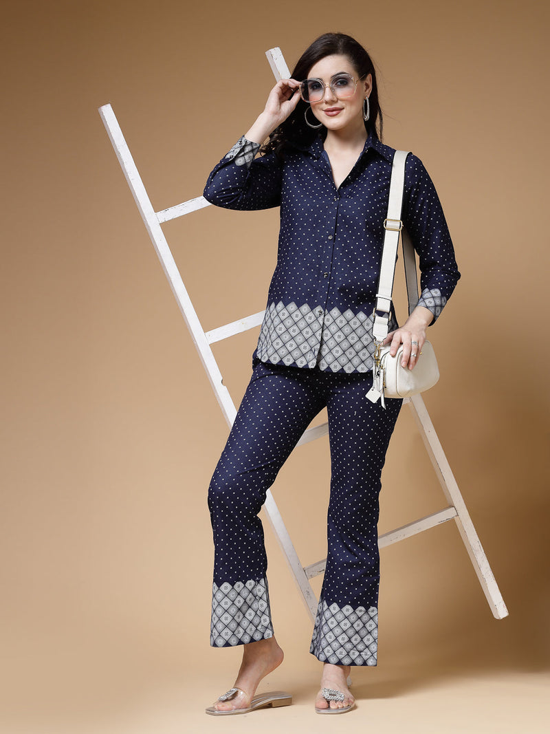 Indibelle Blue Denim Co-ord Set