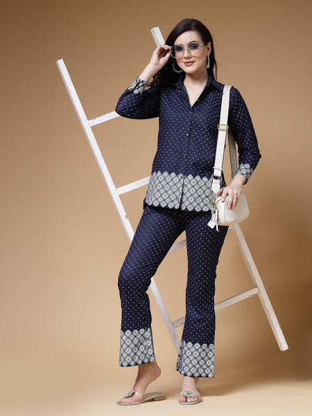 Indibelle Blue Denim Co-ord Set