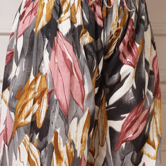 Indibelle Cotton Multi Abstract Print Co-ord Set (Grey)