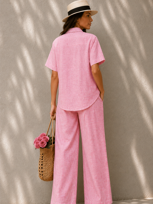 Indibelle Belgium Linen Co-ord Set