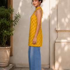 Indibelle Chatpati Silk Short Kurti