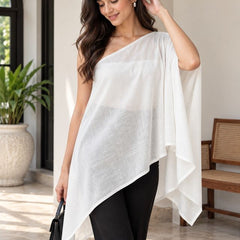 Indibelle Premium linen blend Cape Top