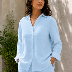 Indibelle Premium Double Gauze Cotton Relaxed-Fit Co-ord Set