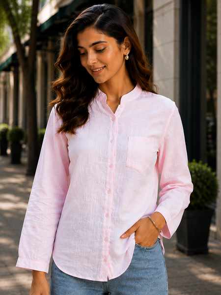 Indibelle Premium Double Gauze Cotton Shirt