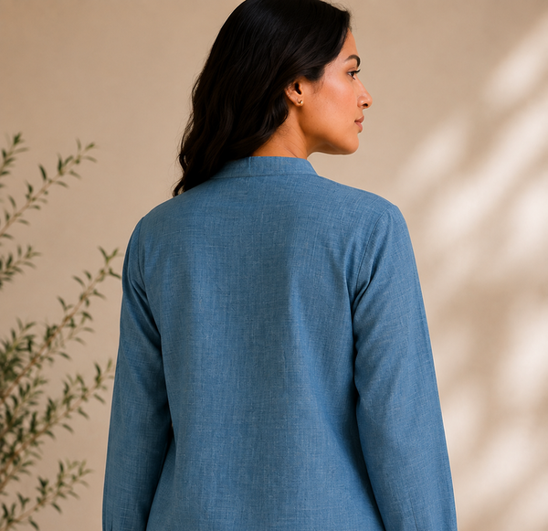 Indibelle Linen-Touch Relaxed Fit Co-ord Set