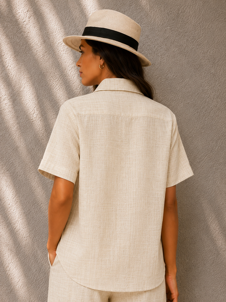 Indibelle Belgium Linen Co-ord Set