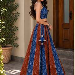Indigo Muse Lehenga Set