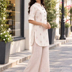 Indibelle Urban Ikat Linen Touch Co-ord Set
