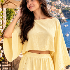 Indibelle Boho Chic Double Gauze Co-ord Set