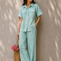 Indibelle Belgium Linen Co-ord Set