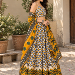 Mustard Muse Lehenga Set