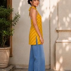Indibelle Chatpati Silk Short Kurti